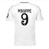 Real Madrid Kylian Mbappe #9 Domáci futbalový dres 2024-25 Krátky Rukáv